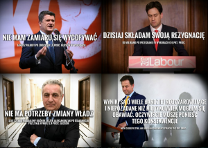 Various political leaders
